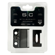 StyleCraft Clipper Blade Set - DLC Fixed Faper Blade with Slim Deep Tooth Cutter