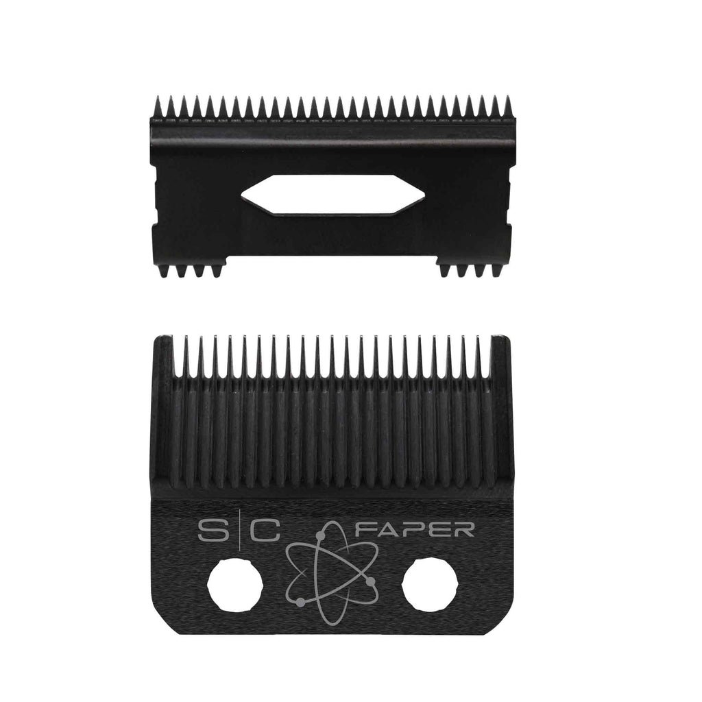 StyleCraft Clipper Blade Set - DLC Fixed Faper Blade with Slim Deep Tooth Cutter