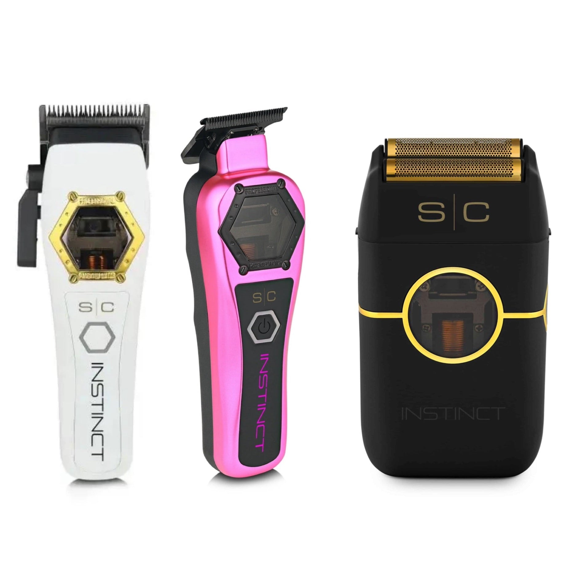 StyleCraft Instinct Metal Edition Family - Clipper, Trimmer & Shaver