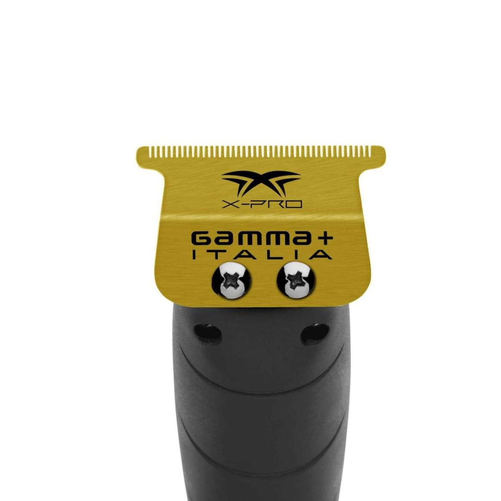 Gamma+ X-Pro Wide Gold Titanium Fixed Blade for Trimmer