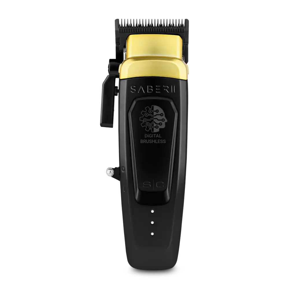 NEW StyleCraft Saber 2.0 Digital Brushless Motor Clipper - Black