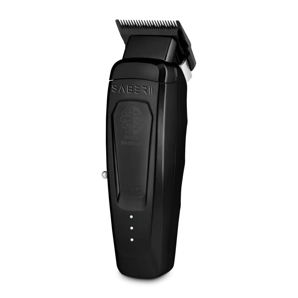 NEW StyleCraft Saber 2.0 Digital Brushless Motor Clipper - Black