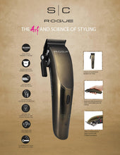 Load image into Gallery viewer, Stylecraft SC Rogue Professional Magnetic Cordless Hair Clipper Matte Gunmetal
