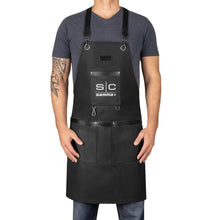 Load image into Gallery viewer, Heavy Weight Waterproof Professional Barber/Salon Apron Cross-Back Strap
