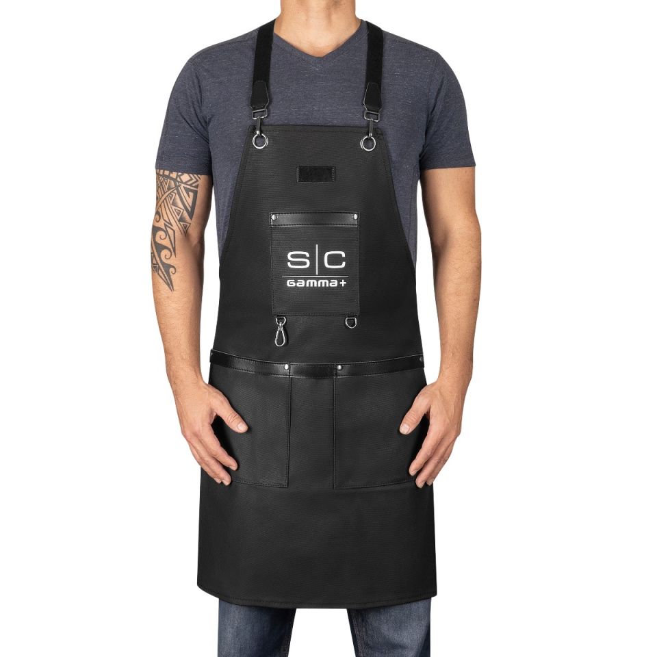 Heavy Weight Waterproof Professional Barber/Salon Apron Cross-Back Strap