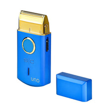Load image into Gallery viewer, Stylecraft SC Uno Single Foil Shaver USB Rechargeable Travel Size Blue
